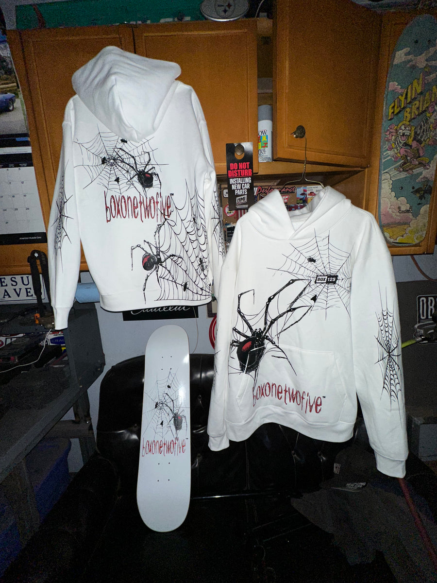 spiderパーカー SPIDER HOODIE - WHITE – BOX 125