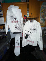 SPIDER HOODIE - WHITE