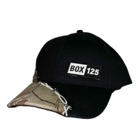 BARBED WIRE CAMO HAT - BLACK/CAMO