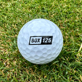 BOX 125 GOLF BALLS - 3 PACK