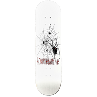 SPIDER SKATE DECK - WHITE