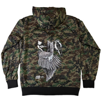 BIRDS WINDBREAKER JACKET - CAMO