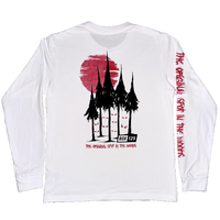 IN THE WOODS L/S TEE - WHITE