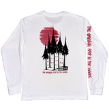 IN THE WOODS L/S TEE - WHITE