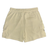 BOX 125 WAFFLE KNIT SHORTS - CREAM