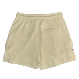 BOX 125 WAFFLE KNIT SHORTS - CREAM