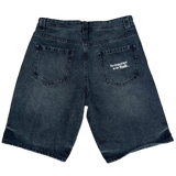 LOONE BAGGY JEAN SHORTS - VINTAGE DARK DENIM