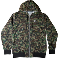 BIRDS WINDBREAKER JACKET - CAMO