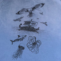 LOST AT SEA SUN DRIED TEE - SAMPLE 1 OF 1 - SLATE