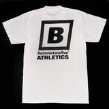 BOX 125 ATHLETICS GARMENT DYED TEE - WHITE