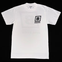 BOX 125 ATHLETICS GARMENT DYED TEE - WHITE