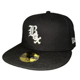 WHITE BOX “NEW ERA 59FIFTY” FITTED HAT - BLACK/GREY UV (PRE-ORDER)