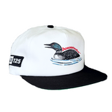 LOONE SNAPBACK HAT - WHITE/BLACK
