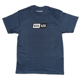 BOX LOGO TEE - BLUE DUSK