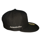 WHITE BOX “NEW ERA 59FIFTY” FITTED HAT - BLACK/GREY UV (PRE-ORDER)