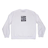 CLOUDY DAY HEAVYWEIGHT CREWNECK - WHITE