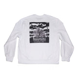 CLOUDY DAY HEAVYWEIGHT CREWNECK - WHITE