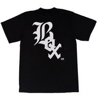 WHITE BOX GARMENT DYED TEE - BLACK