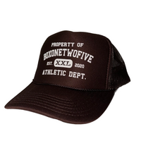 DEPT. OF ATHLETICS TRUCKER HAT - BROWN