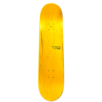 BIRDS SKATE DECK - STAINED YELLOW