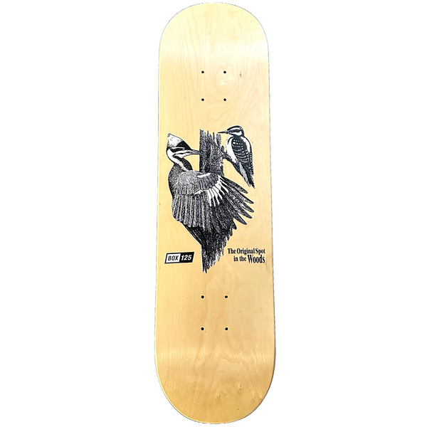 BIRDS SKATE DECK - NATURAL