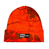 BOX LOGO CAMO BEANIE - ORANGE CAMO