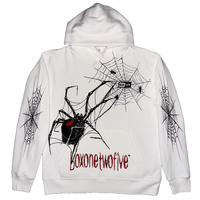 SPIDER HOODIE - WHITE