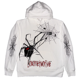 SPIDER HOODIE - WHITE