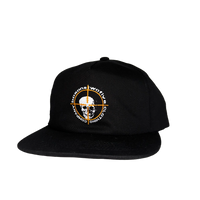 HEADSHOT SNAPBACK HAT - BLACK