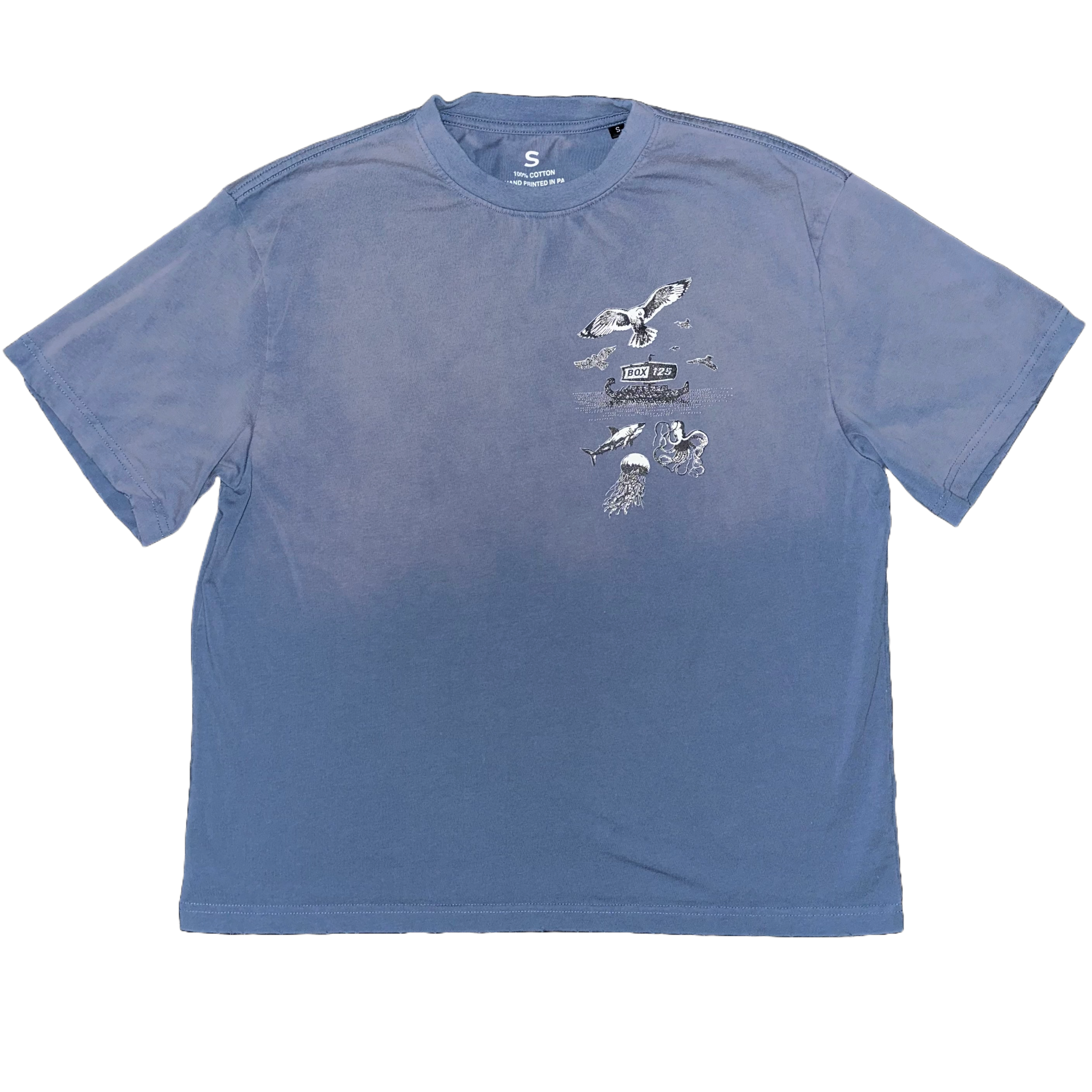 SEAWASH Slope Sunrise T-Shirt - Soft Vintage Style Tee For Men & Women - View #12